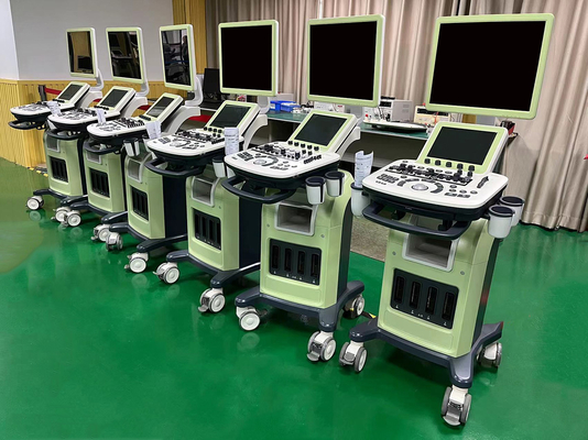 Zoncare 3D/4D Trolley Medical Digital Color Doppler Ultrasound System for Hospital