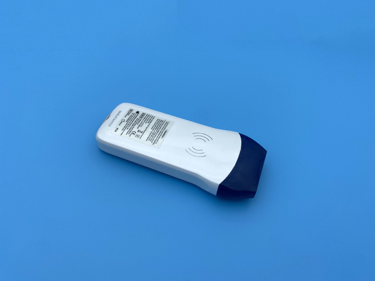 Medical 128 Element Wireless Handheld Color Doppler Linear Ultrasound Probe Built-in Lithium Battery